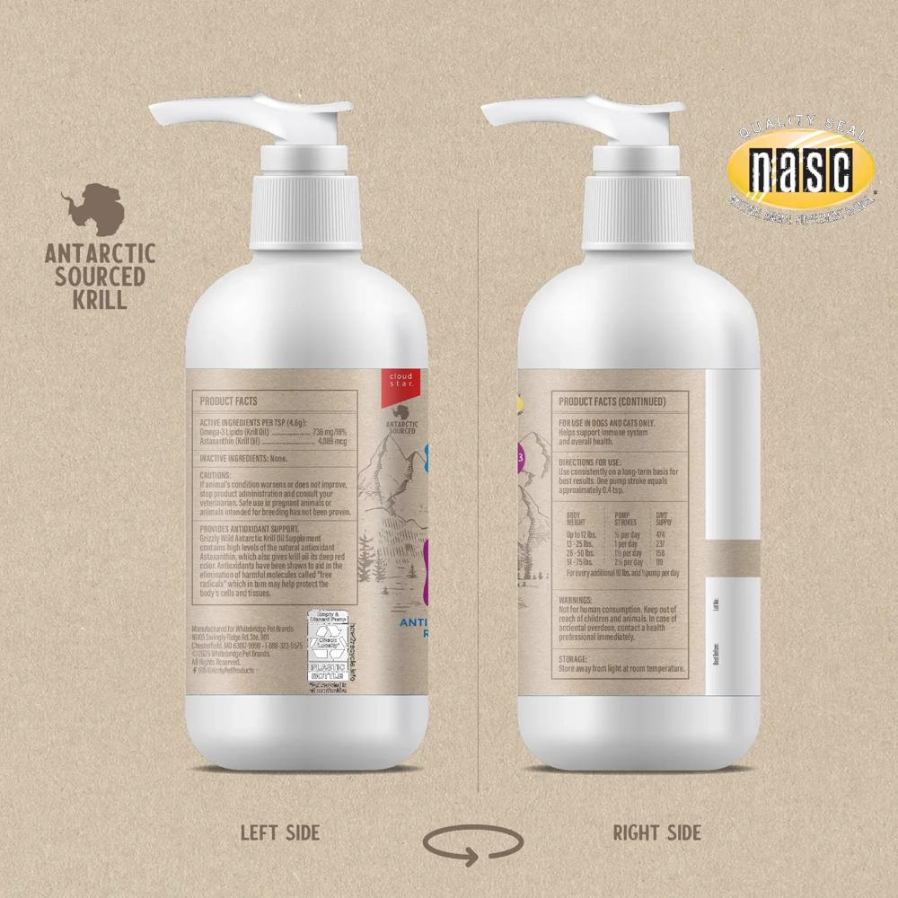 貓狗用野生南極磷蝦油抗氧化營養補充品