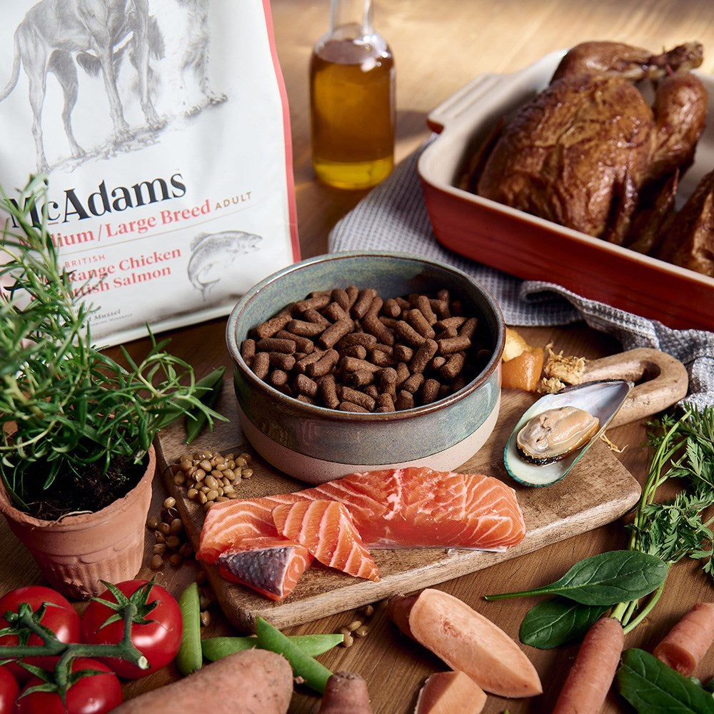 McAdams 中大型犬雞肉三文魚無穀物乾糧