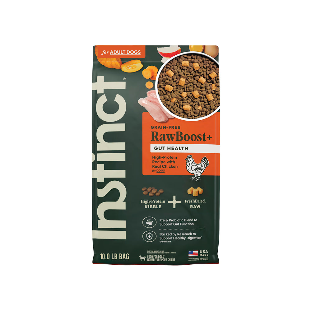 Raw Boost 凍乾生肉粒無穀系列 - 雞肉配方狗乾糧