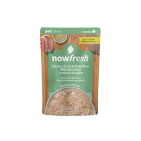 無穀物全營養雞肉、鴨肉及肉湯貓濕糧