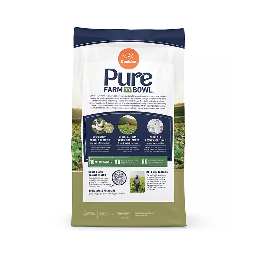 PURE 低敏無穀物系列 - 鴨肉甜薯配方狗乾糧