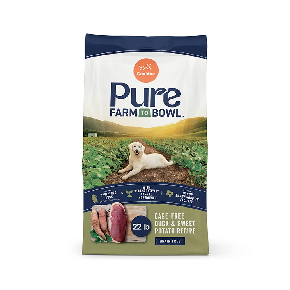 PURE 低敏無穀物系列 - 鴨肉甜薯配方狗乾糧