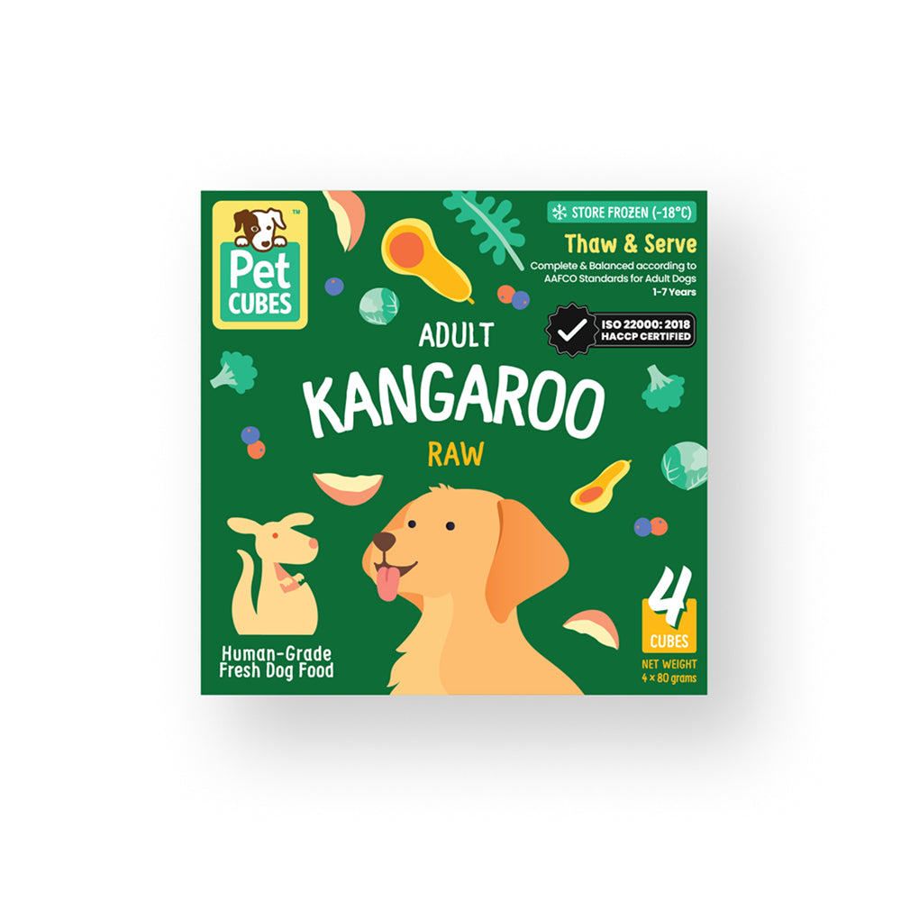 生鮮急凍人類食用級盒裝袋鼠肉成犬狗糧