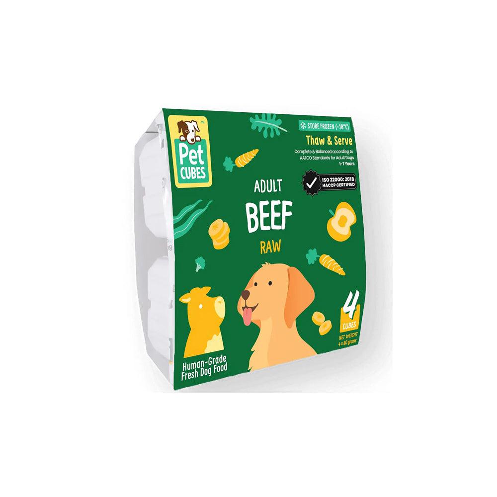生鮮急凍人類食用級盒裝綜合口味成犬狗糧 1