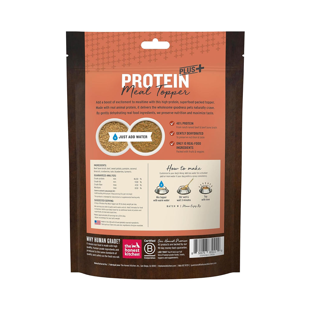 Protein Plus 無穀物牛肉及超級食物狗狗餐糧配料