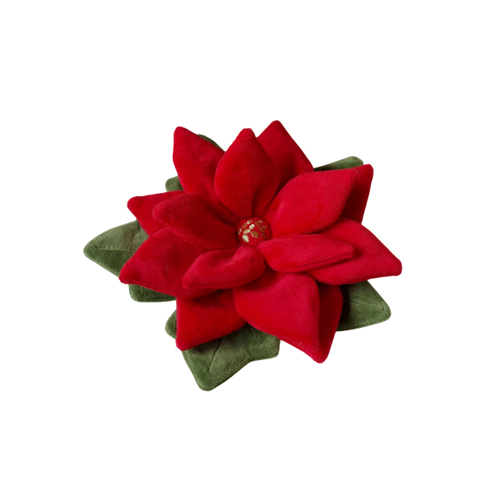Snuffle Poinsettia 嗅聞狗狗毛絨玩具