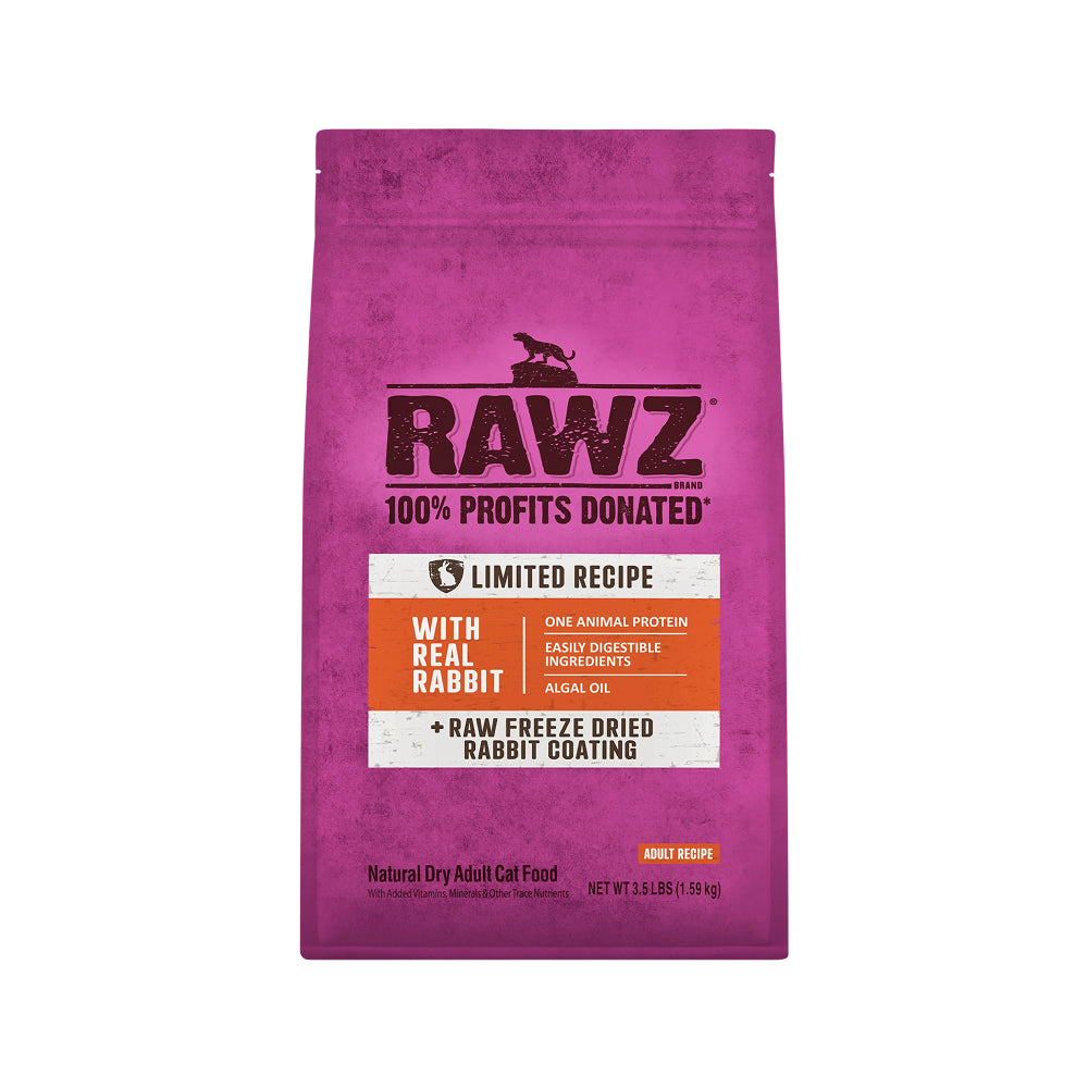 限定配方 無穀物乾糧 配 冻乾兔肉包裹 貓糧