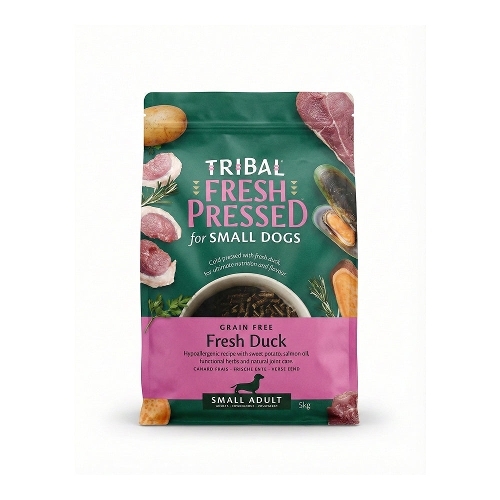 Tribal Pet Foods 冷壓鴨肉小型犬乾糧