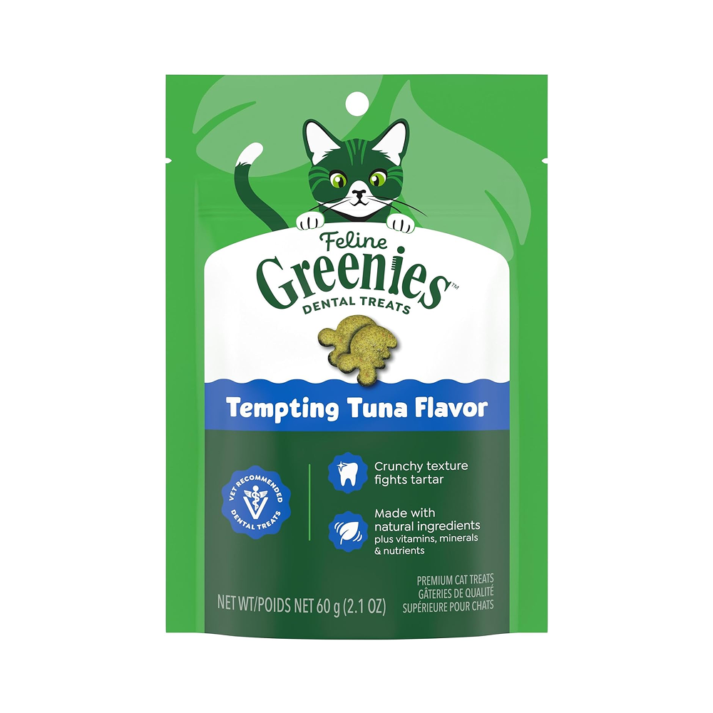 Greenies 吞拿魚味貓貓潔齒餅