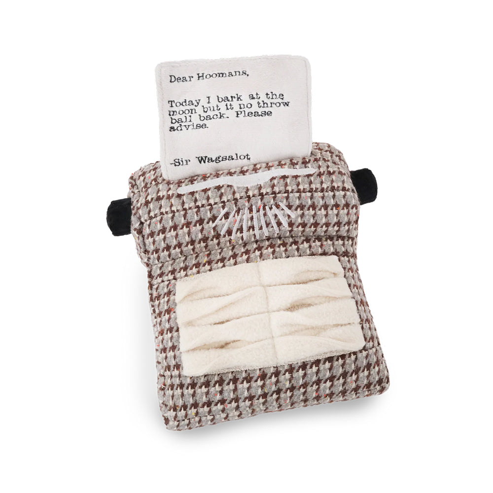 Typewriter 嗅聞與發聲狗玩具