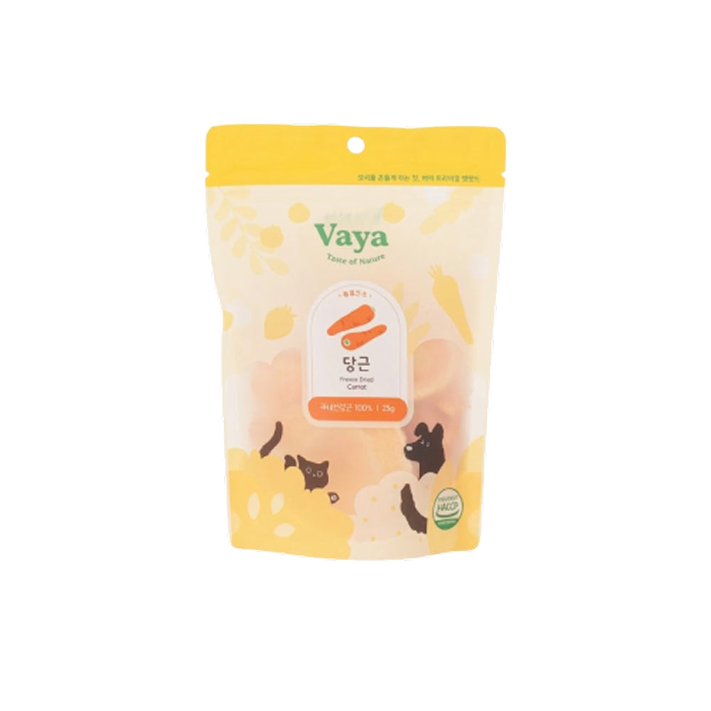 Freeze Dried Sliced Carrot Dog Treats