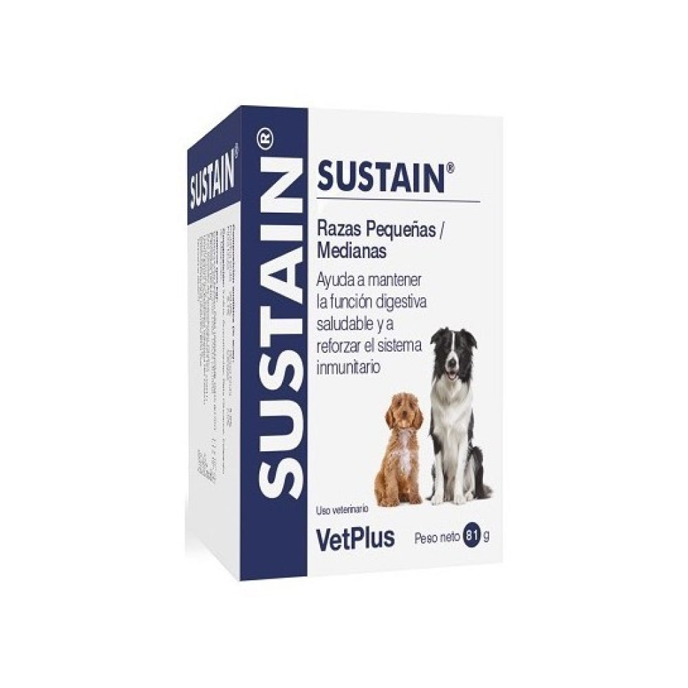 Sustain 小型及中型犬消化補充粉