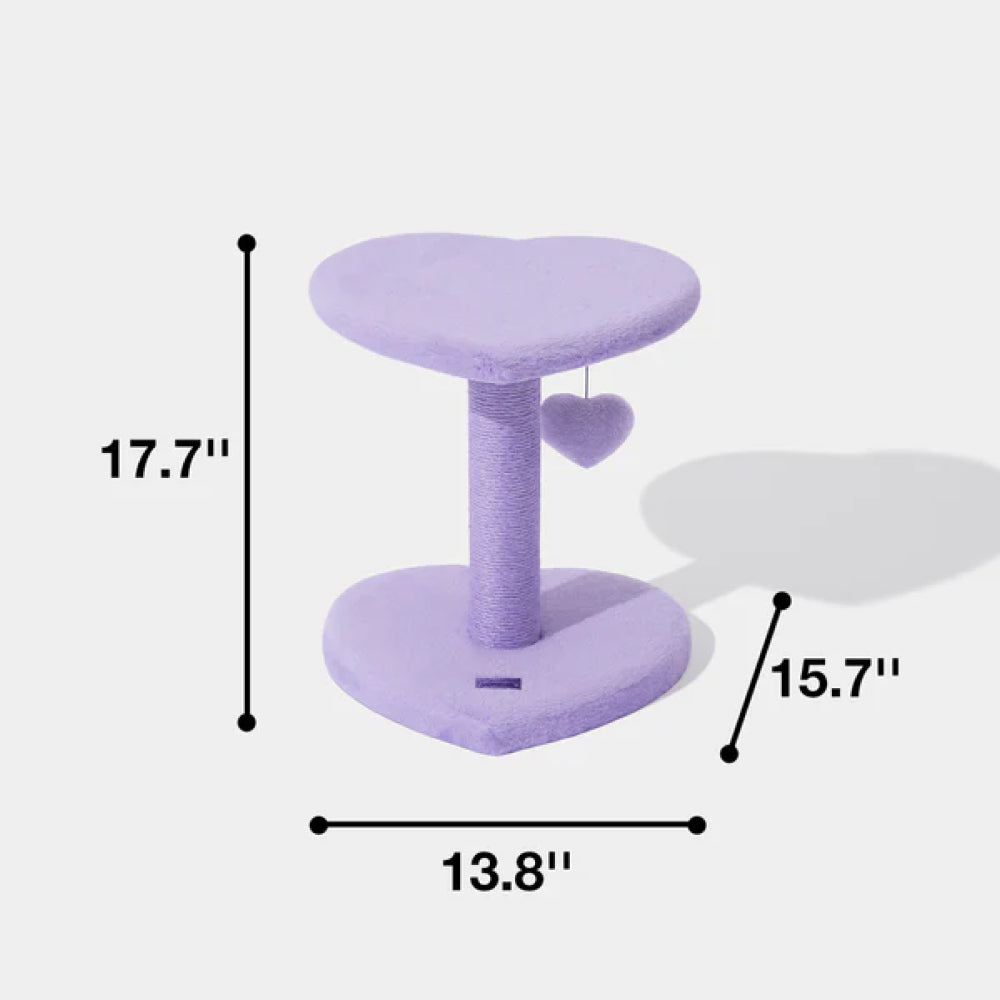 Heartpurrple 雙層貓爬架