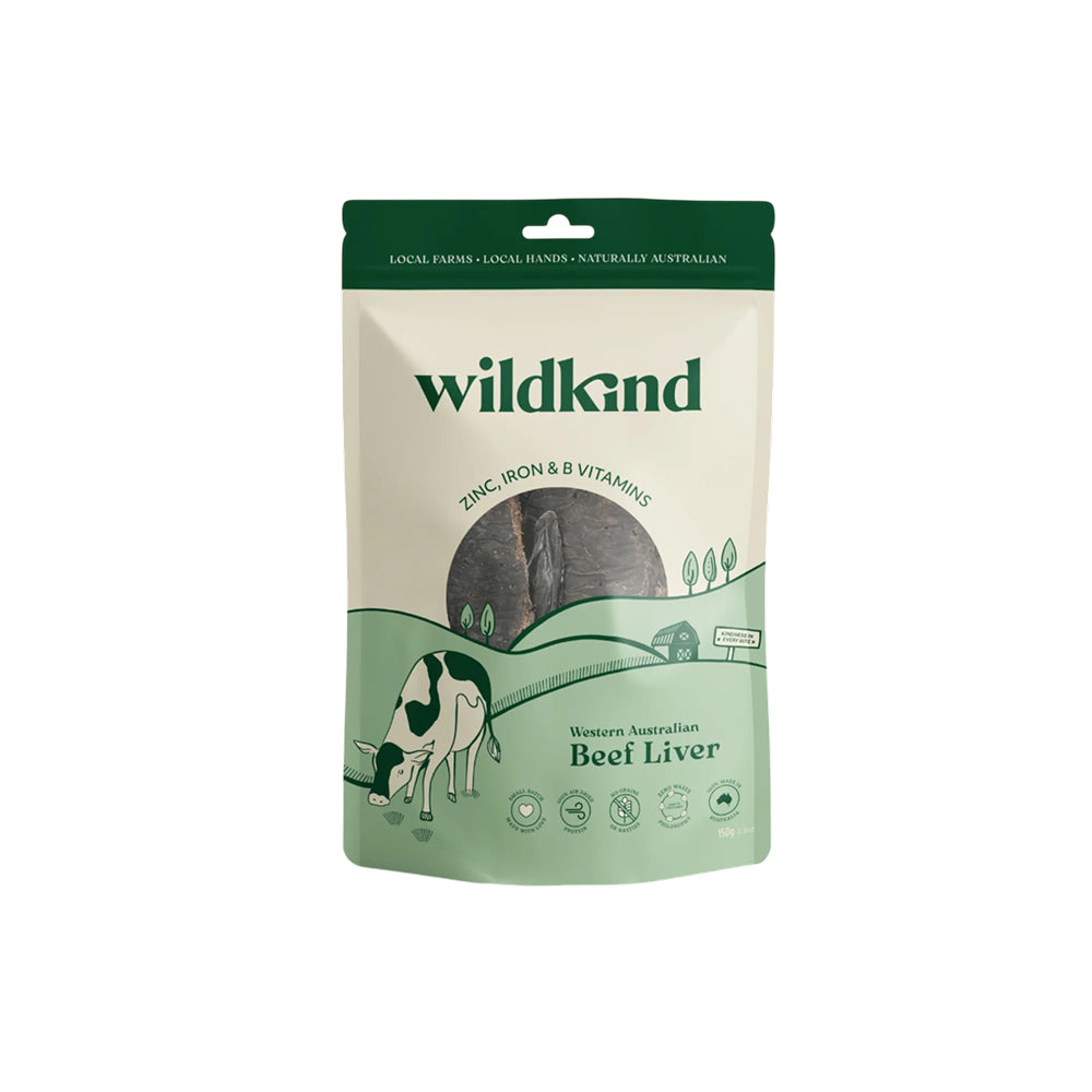 Wildkind 西澳牛肝風乾狗狗零食