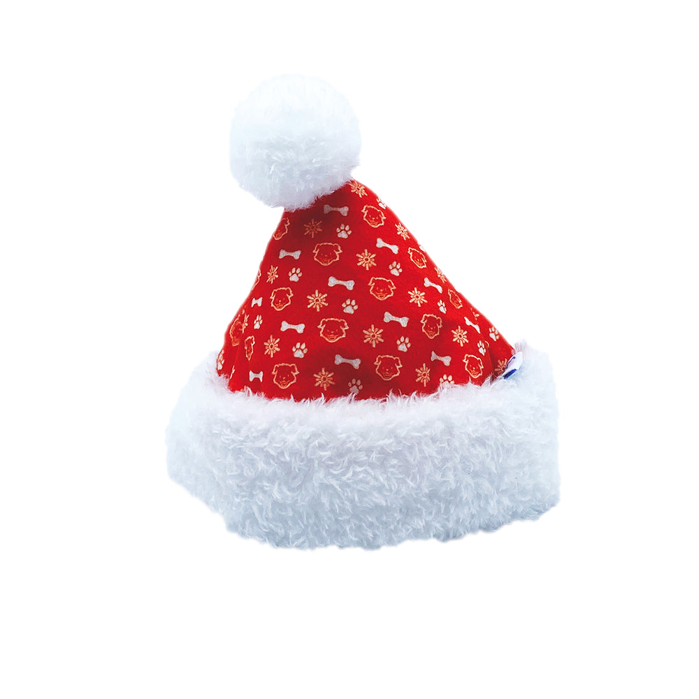 Christmas Santa Hat 嗅聞互動毛絨玩具（適用於犬貓）