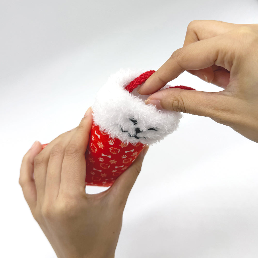 Christmas Stocking 嗅聞互動毛絨玩具（適用於犬貓）
