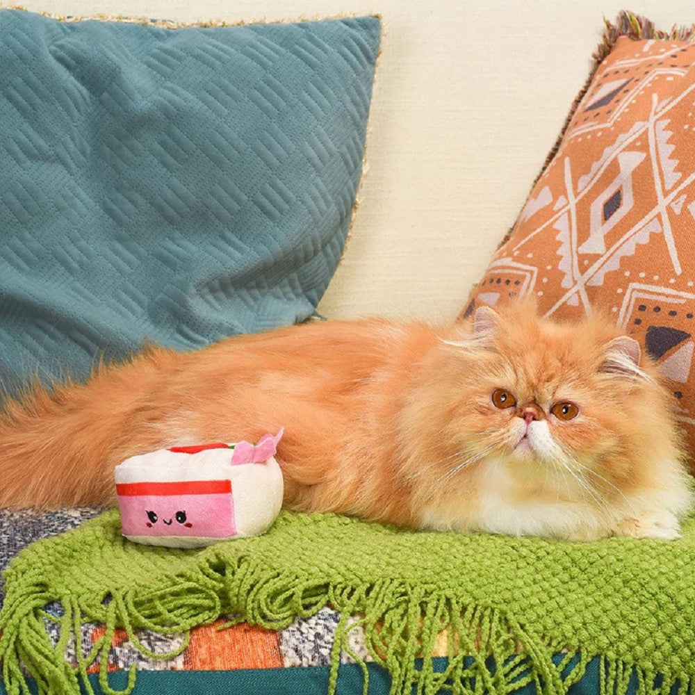 小貓派對-草莓蛋糕貓薄荷玩具