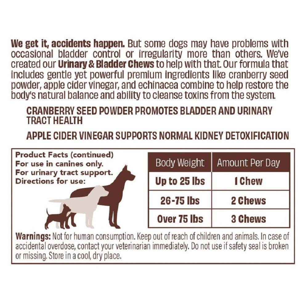 泌尿和膀胱狗狗補充劑