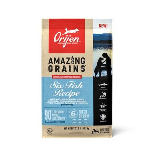 Amazing Grains 6 種魚配方成犬乾糧（美國）