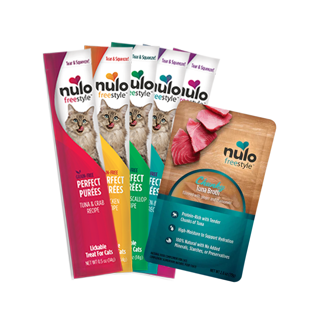 FreeStyle 完美肉泥零食及濃湯肉粒貓咪餐包