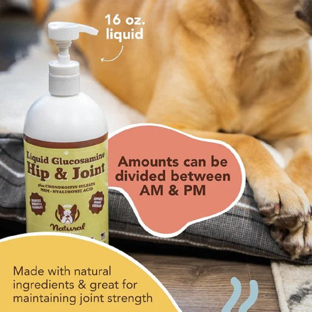 狗用液體葡萄糖胺關節油補充劑