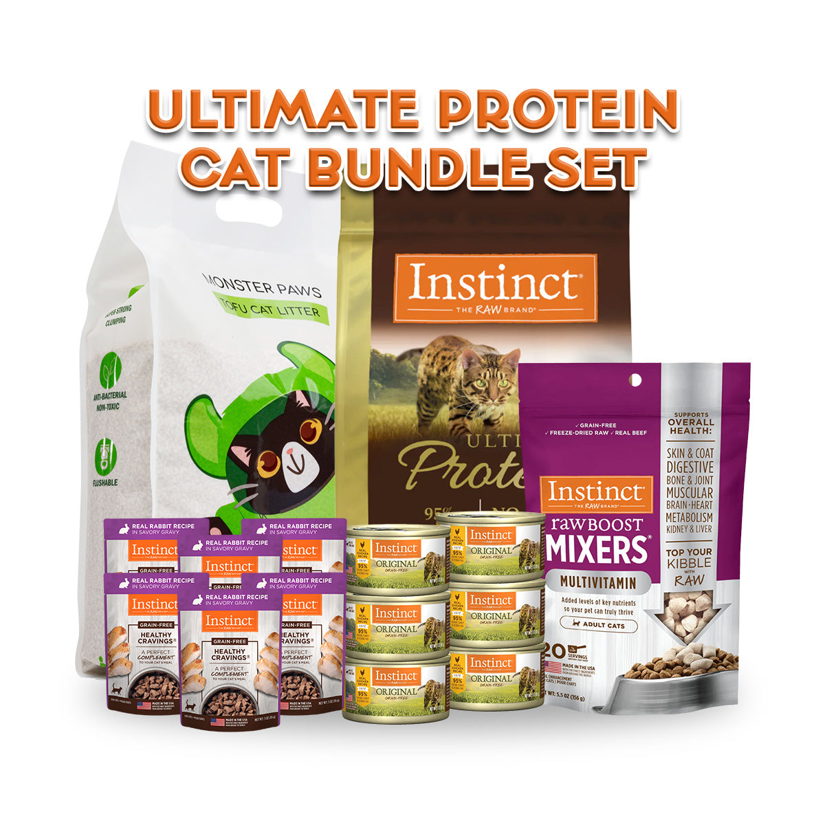 優質蛋白貓糧套裝