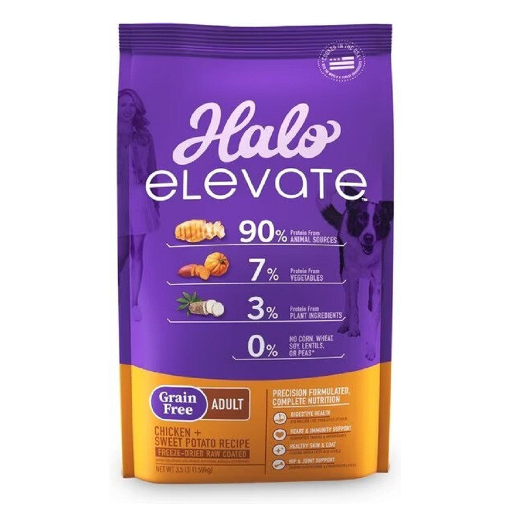 elevate 無穀物凍乾外層 雞肉和甜薯 成犬乾糧