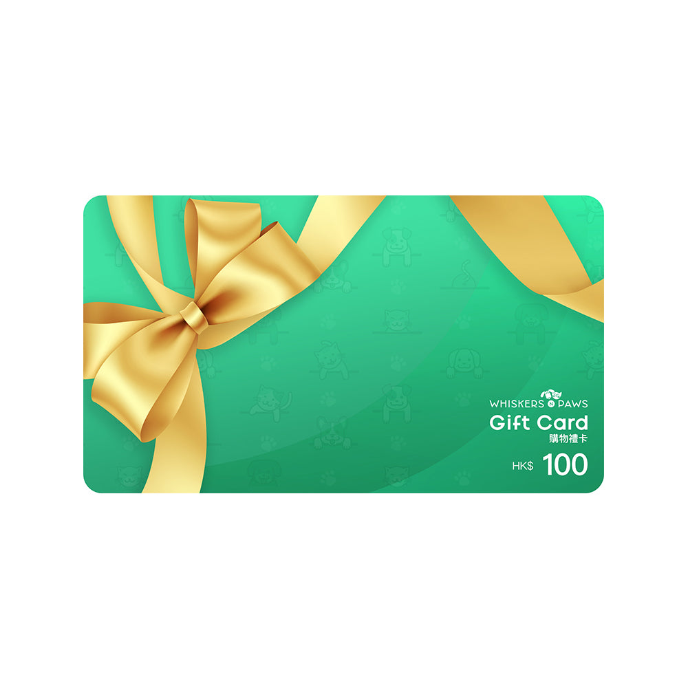 Whiskers N Paws - Gift Card - HK$100