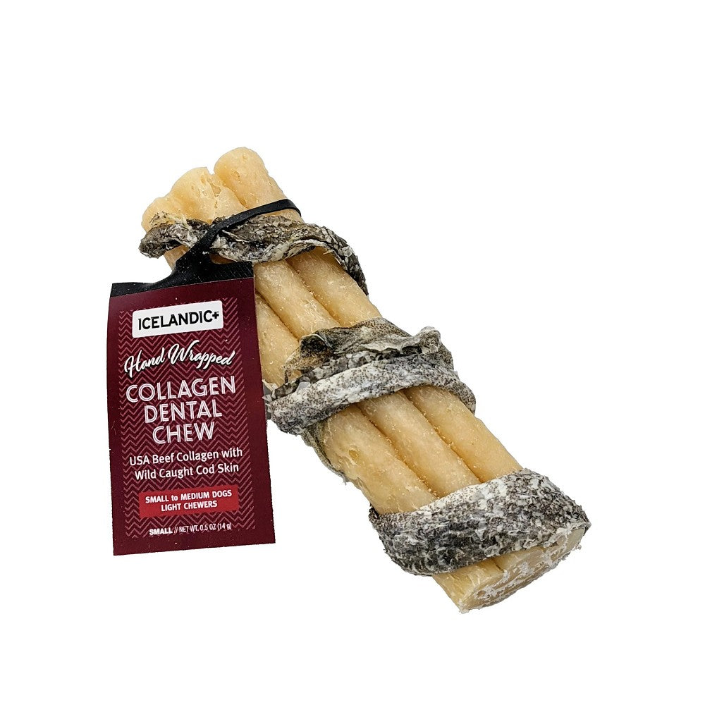 鱈魚皮美國牛肉膠原捲潔齒條