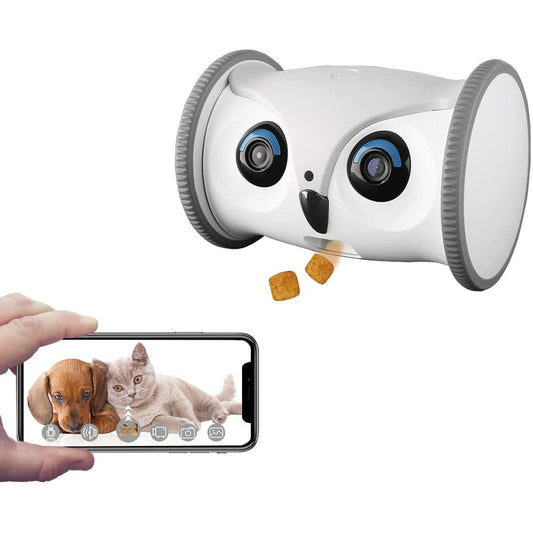 今だけ価格 SKYMEE カメラ付自動給餌器 Smart Feeder AI - ペット用品