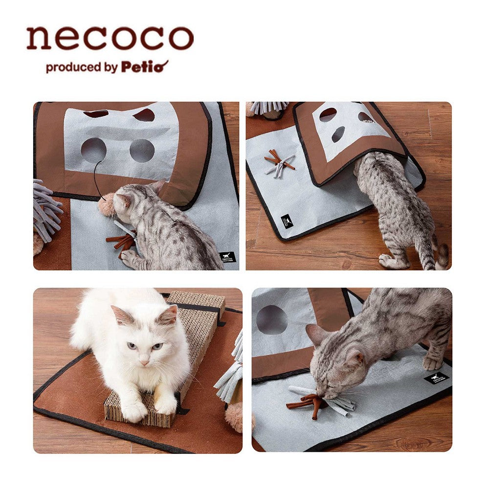 Necoco多種玩法貓用玩具墊 