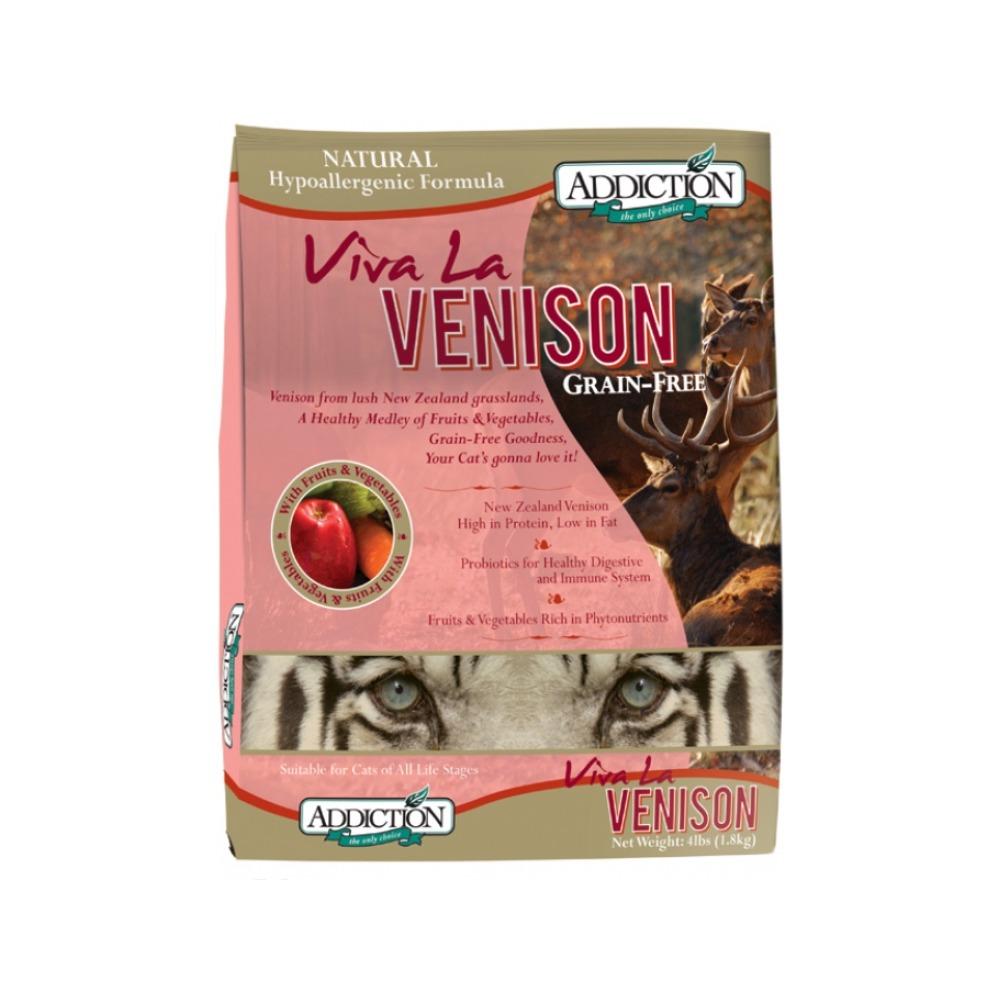 Addiction - Viva La Venison Cat Dry Food 4 lb