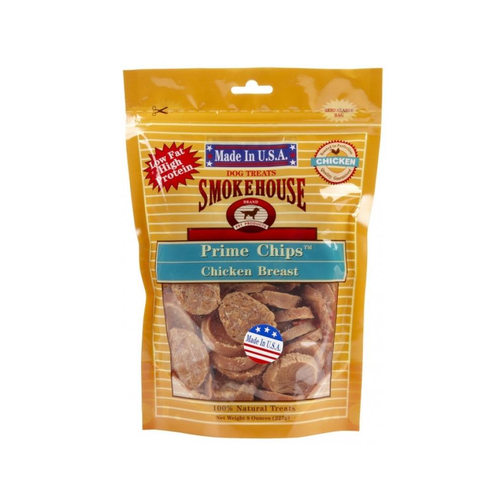 Smokehouse - Prime Chips Chicken Breast Dog Treats 4 oz
