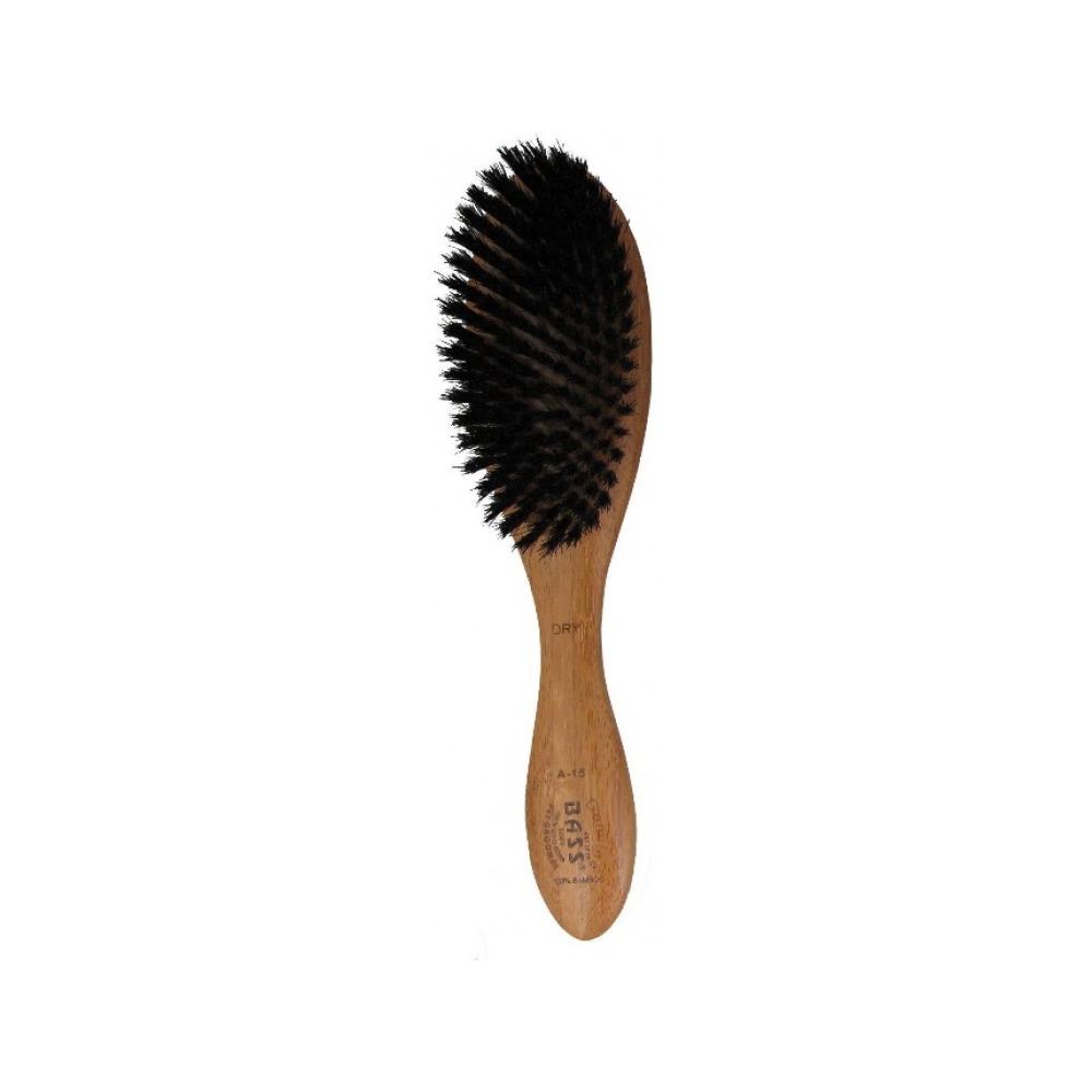 Bass Brushes - A - 15 Soft Boar Bristle Brush Medium