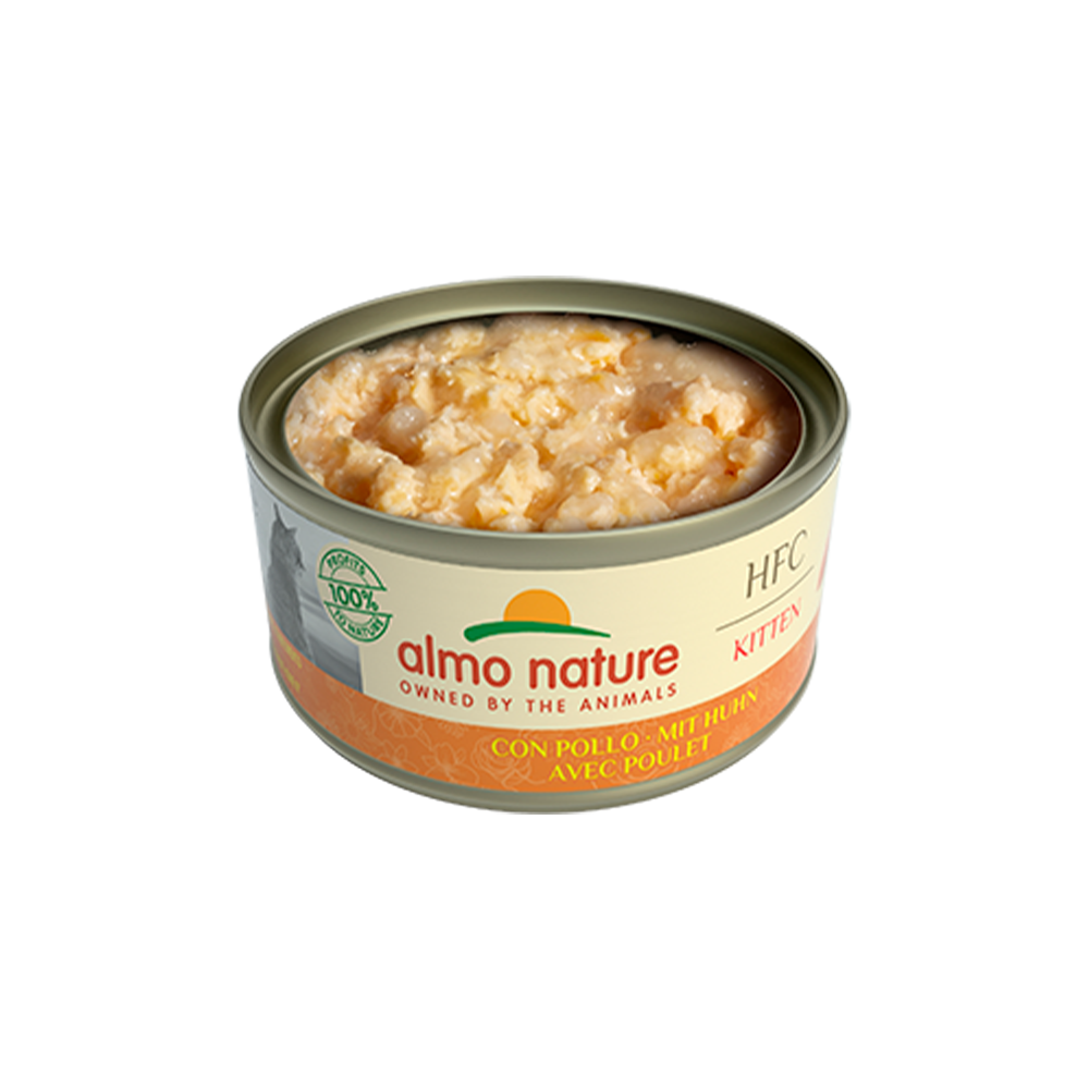 Almo Nature - Kitten Complete Chicken Cat Can 