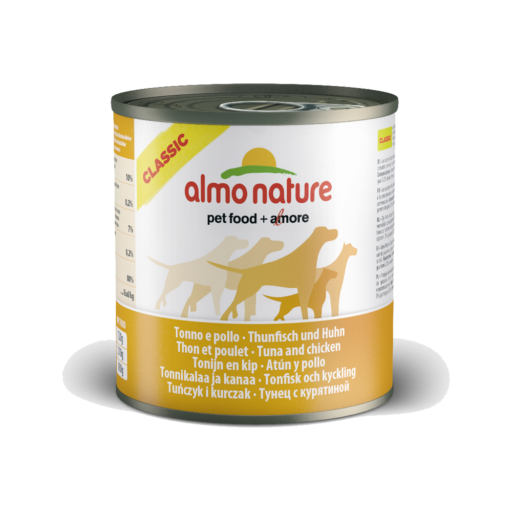 Almo Nature - Natural Tuna & Chicken Dog Can 290 g