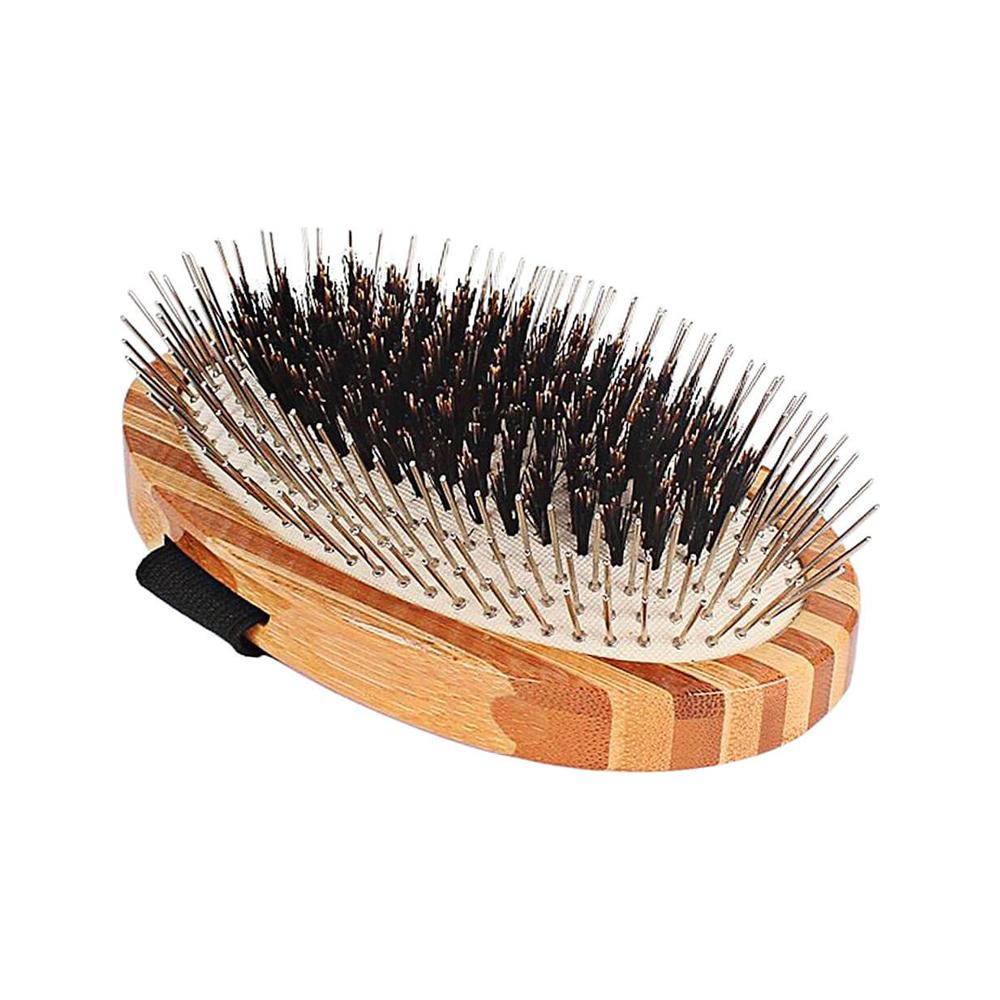 Bass Brushes - A - 5 The Hybrid Groomer Oval Brush Default Title