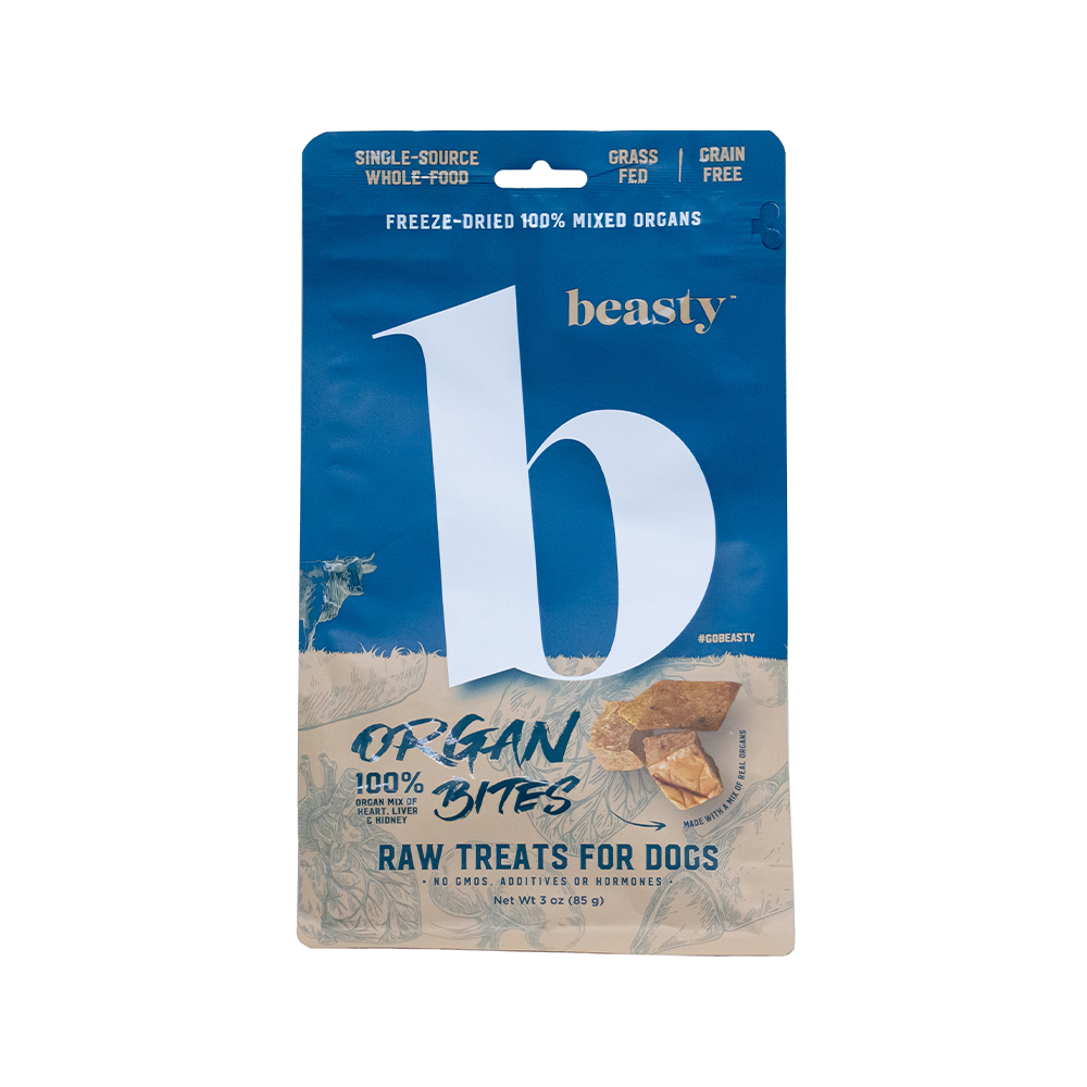 Beasty - Freeze Dried Mixed Organ Bites Dog Treats Default Title