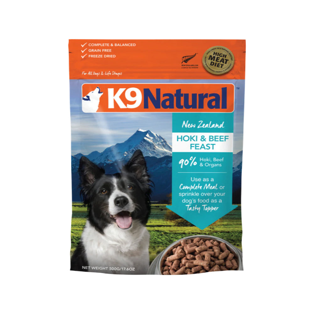 全食冷凍乾狗乾糧 - 牛肉鱈魚盛宴