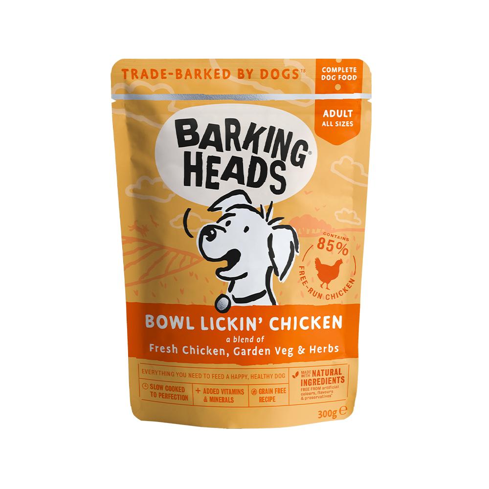 Barking Heads - Bowl Lickin Chicken Wet Dog Food 300 g