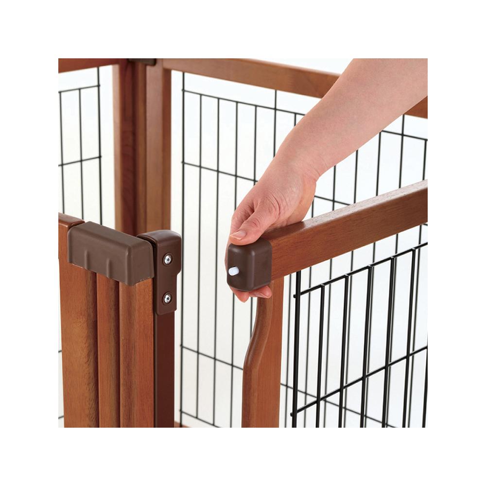 Richell - Convertible Elite 6-Piece Pet Gate 