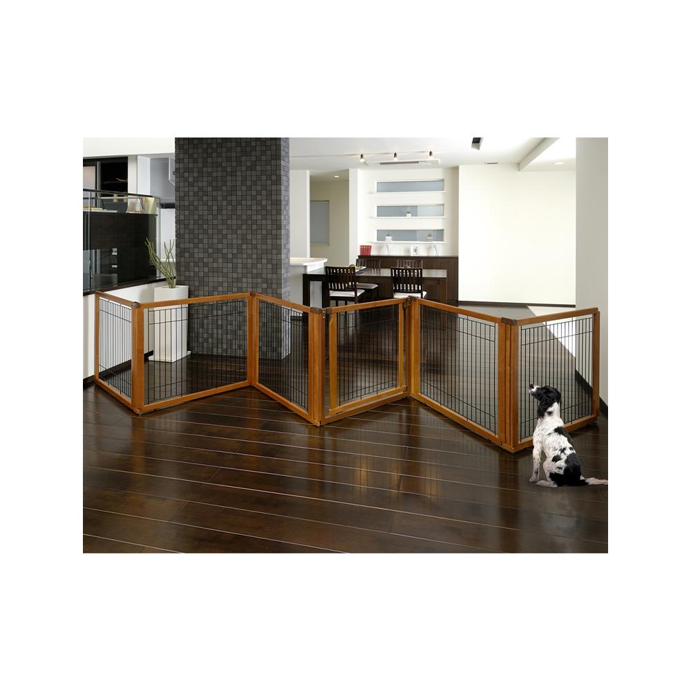 Richell - Convertible Elite 6-Piece Pet Gate 