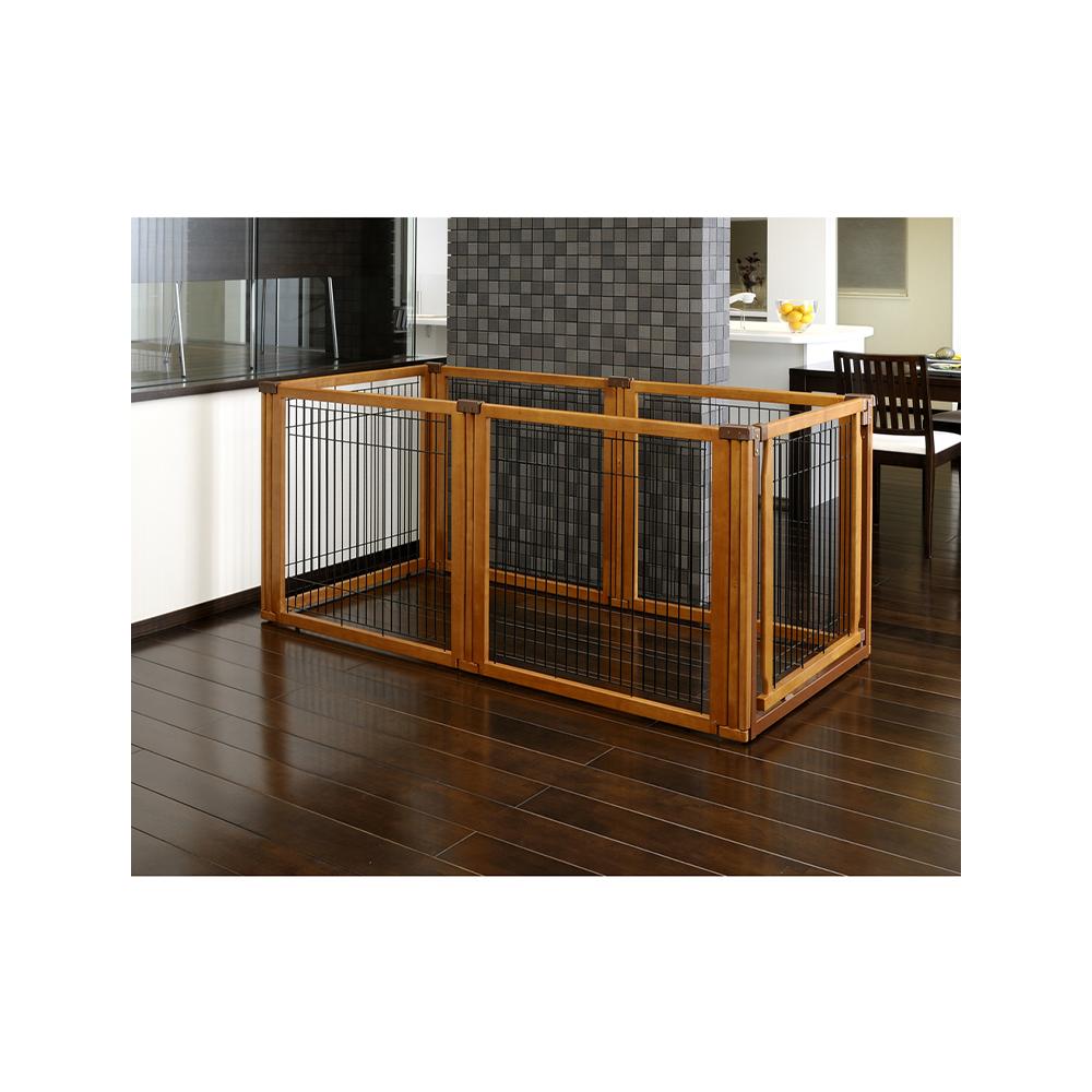 Richell - Convertible Elite 6-Piece Pet Gate 