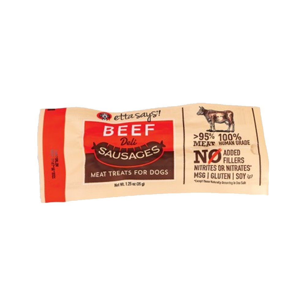 Etta says - Beef Deli Sausages Dog Treats 1.25 oz