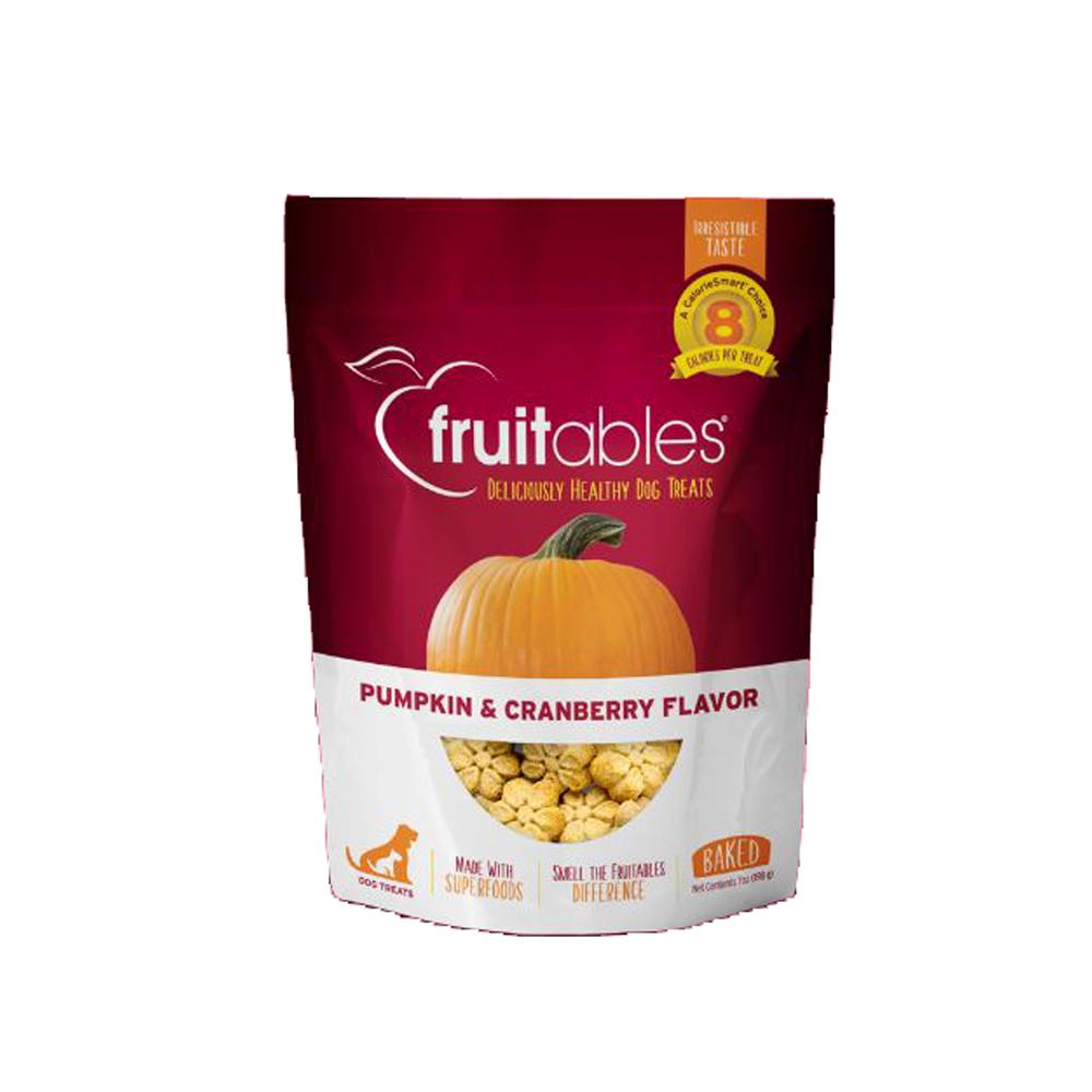 Fruitables Pet Foods - Crunchy Pumpkin & Cranberry Dog Cookies 7 oz