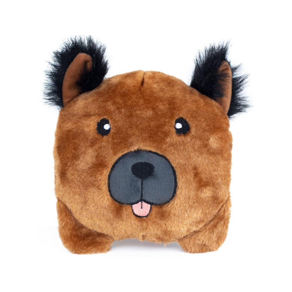 ZippyPaws - German Shepherd Bun Dog Plush Toy Default Title