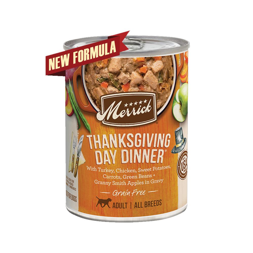 Merrick - Adult Grain Free Thanksgiving Day Dinner Dog Can 12.7 oz