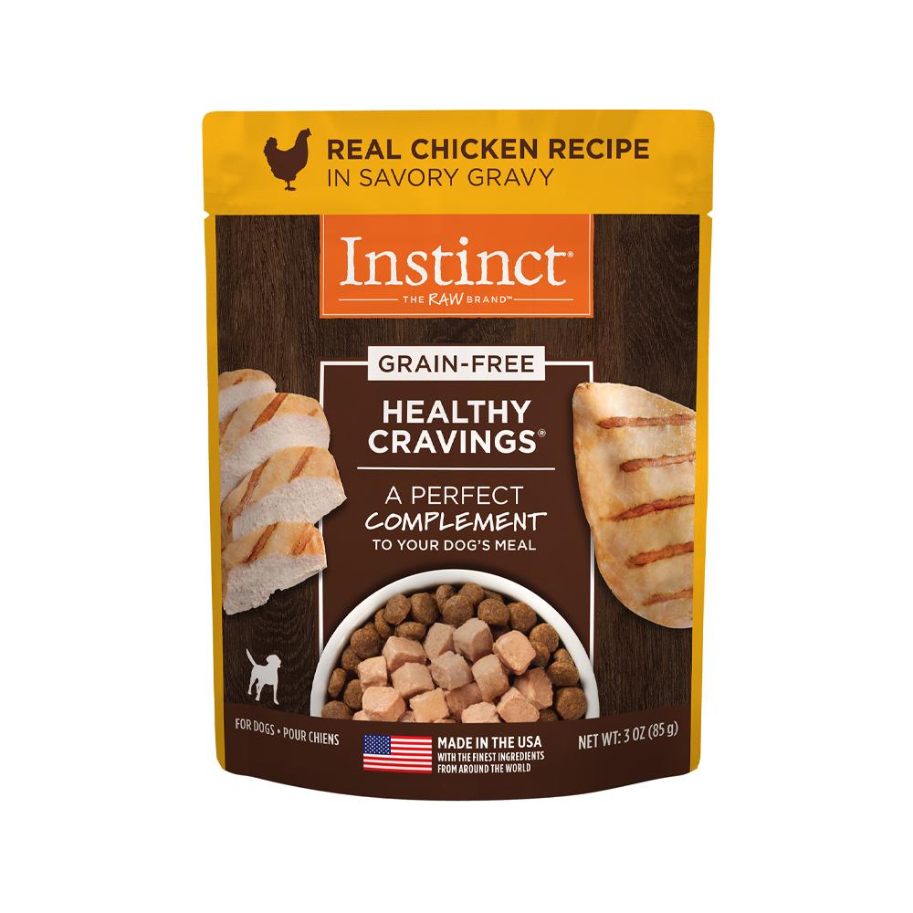 Nature's Variety - Instinct - Healthy Cravings Grain Free Chicken Complement Dog Pouch 3 oz