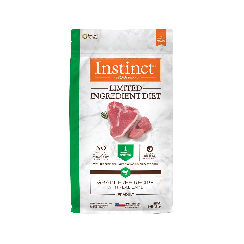 Nature's Variety - Instinct - Limited Ingredient Diet Grain Free Adult Dog Dry Food - Lamb 