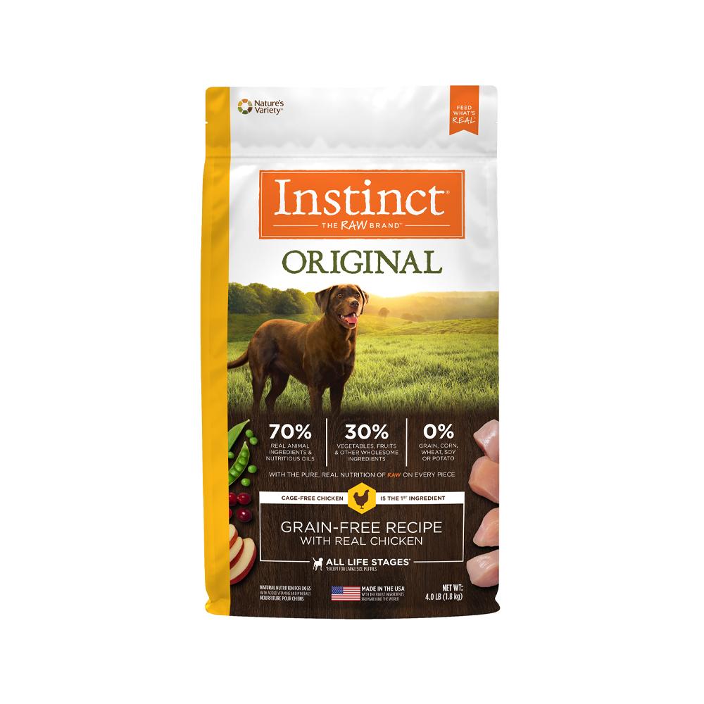 Nature's Variety - Instinct - All Life Stages Original Grain Free Chicken Dog Dry Food 